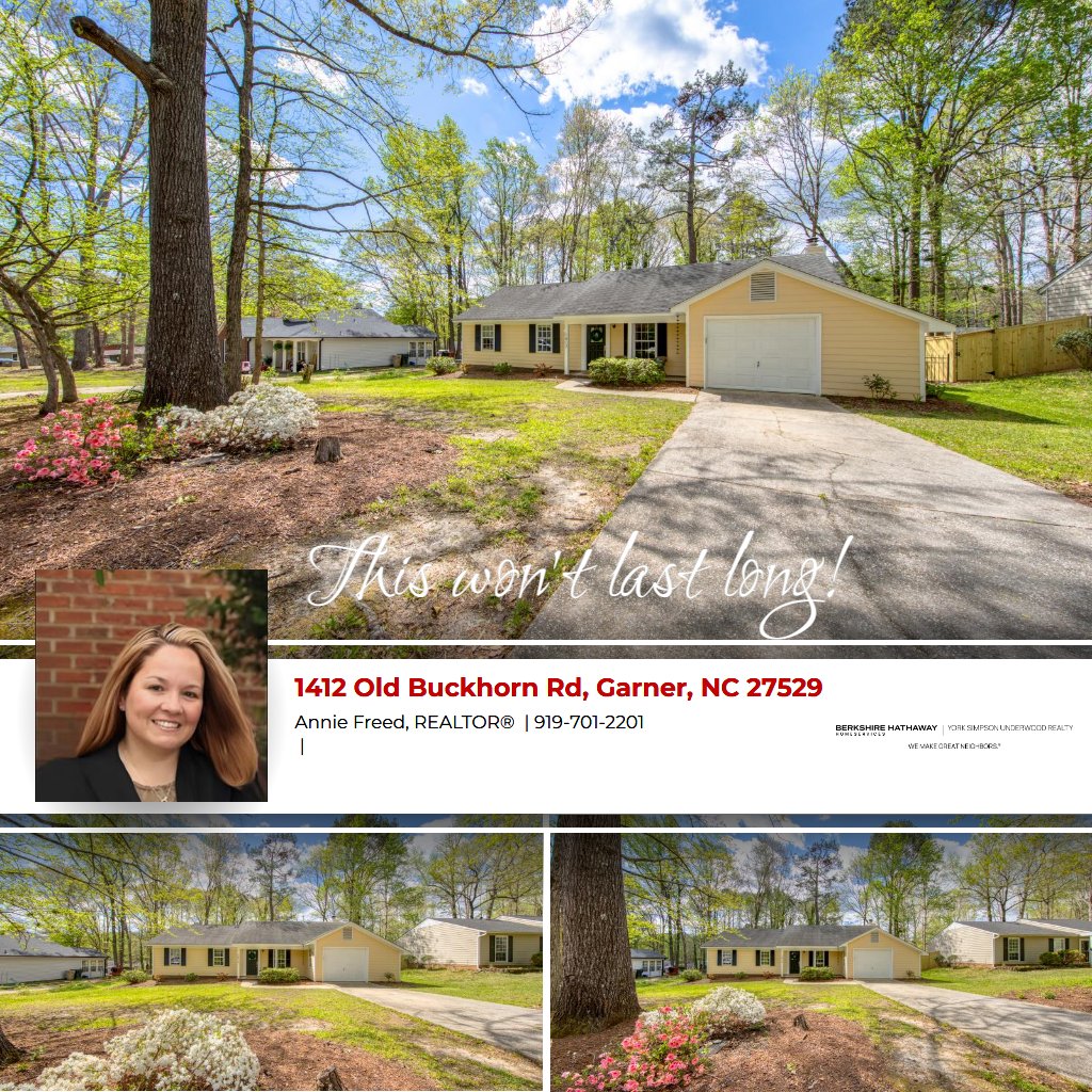 1412 Old Buckhorn Rd, Garner, NC 27529